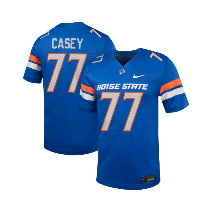 Boise State Broncos Nike Men's Kage Casey Football Jersey (Blue)