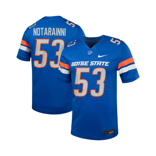 Boise State Broncos Nike Men's Marco Notarainni Football Jersey (Blue)