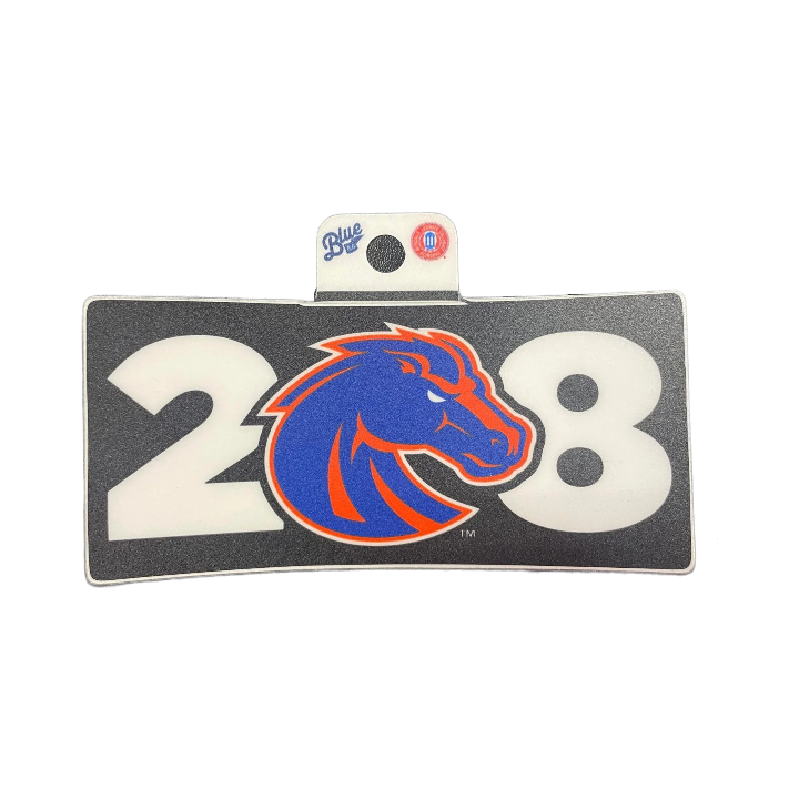 Boise State Broncos Blue84 208 Sticker (Black)