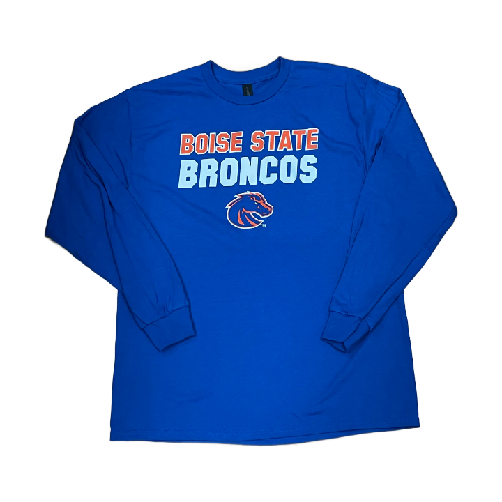Boise State Broncos Select Men's '25 Gameday Long Sleeve T-Shirt (Blue)