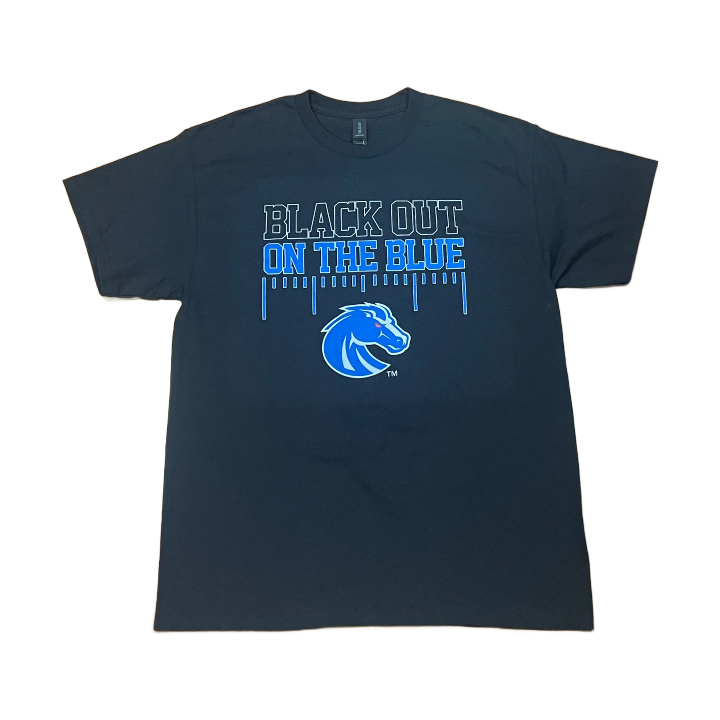 Boise State Broncos Select Men's "Black Out" T-Shirt (Black)