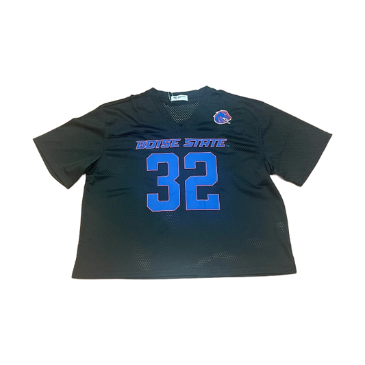 Boise State Broncos Established & Co. Women's Mesh Jersey (Black)