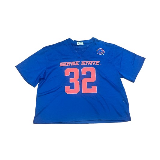 Boise State Broncos Established & Co. Women's Mesh Jersey (Blue)
