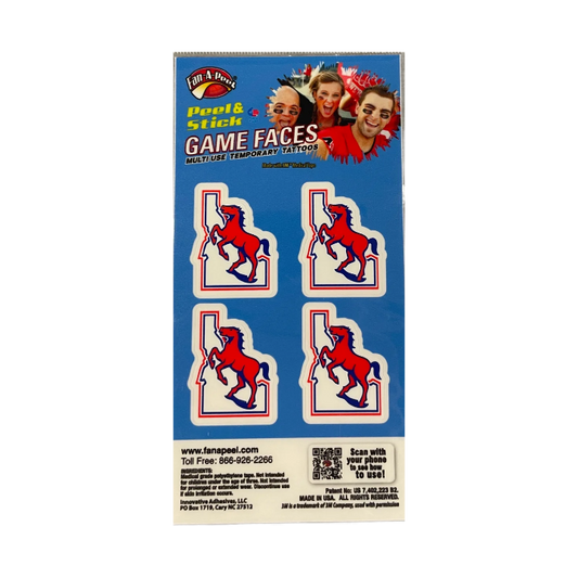 Boise State Broncos Fan-A-Peel Temporary Peel & Stick Vault Tattoos