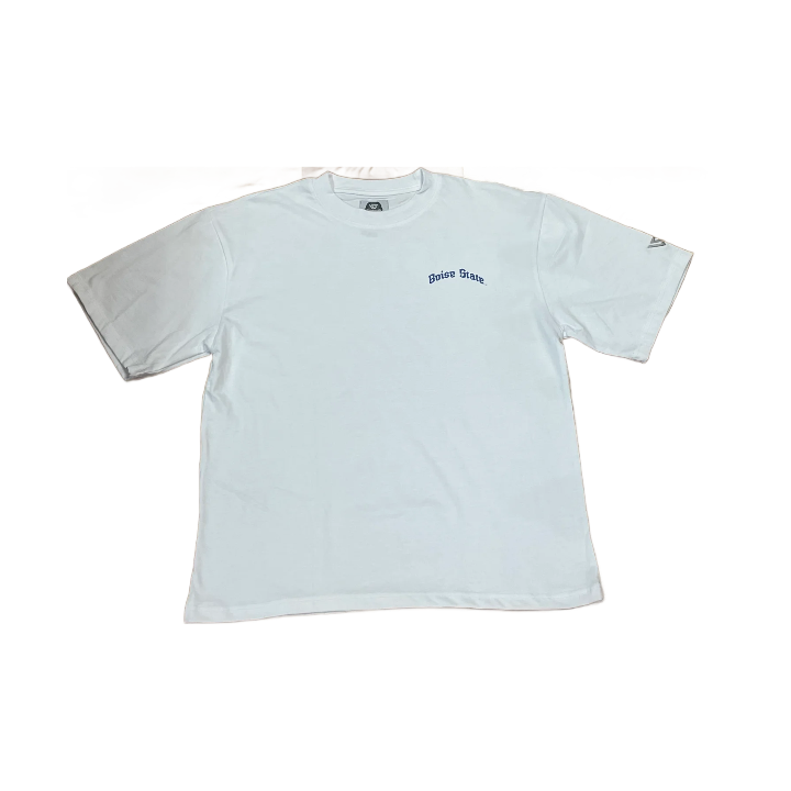 Boise State Broncos Woodn Grail Men's Oversized Medieval T-Shirt (White)