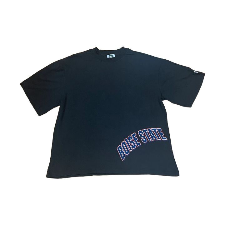 Boise State Broncos Woodn Grail Men's Oversized T-Shirt (Black)