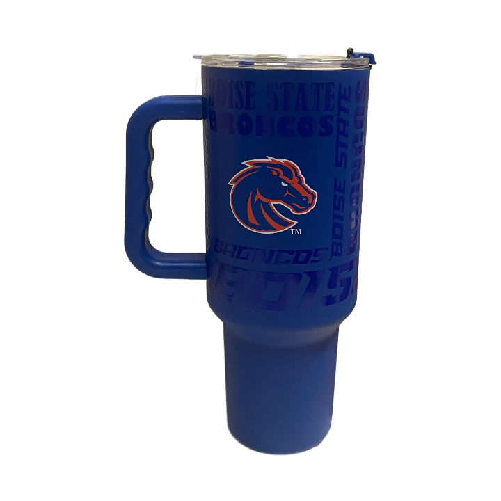 Boise State Broncos Logo Brands 40oz Tumbler (Blue)