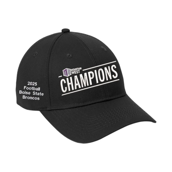 *PRE-ORDER* Boise State Broncos 2025 Mountain West Champions Locker Room Snapback Hat
