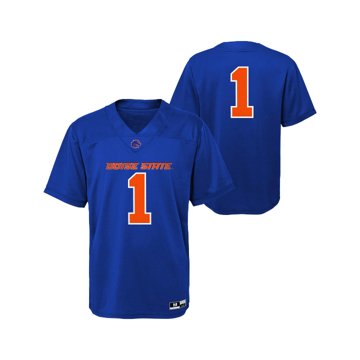 Boise State Broncos Gen2 Youth Football Jersey (Blue)