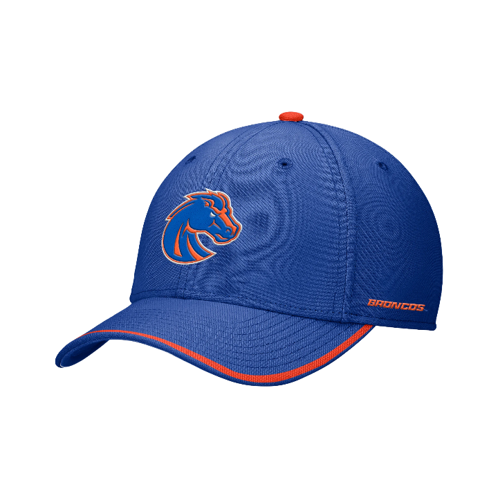 Boise State Broncos Nike Rise Dri-Fit Flex Fit Hat (Blue)