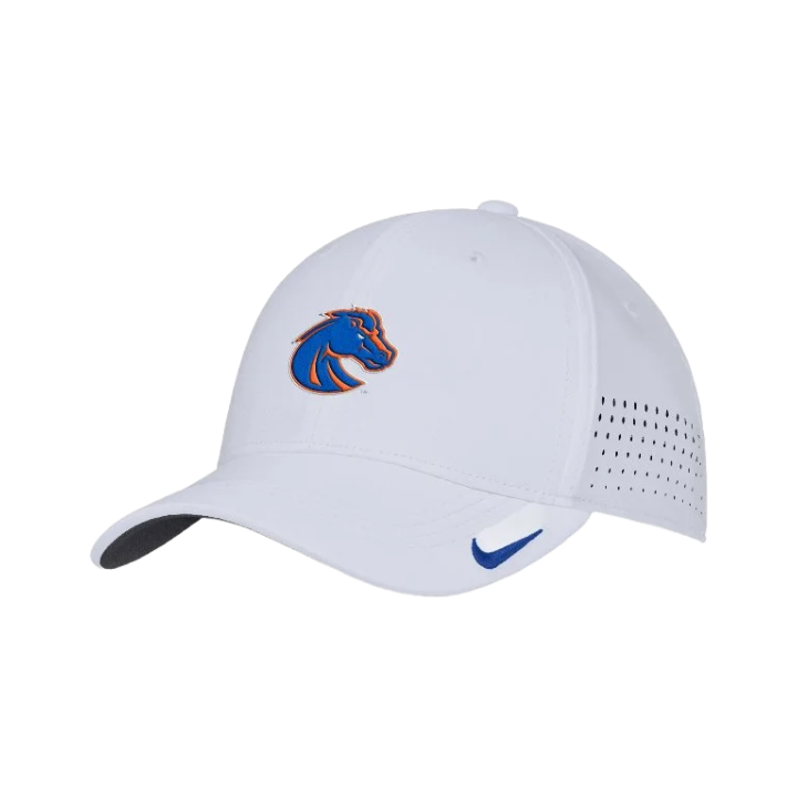 Boise State Broncos Nike Club On Field Flex Fit Hat (White)
