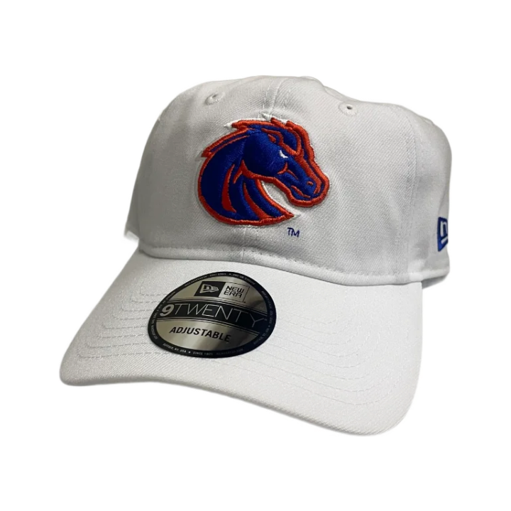 Boise State Broncos New Era 9Twenty Adjustable Hat (White)