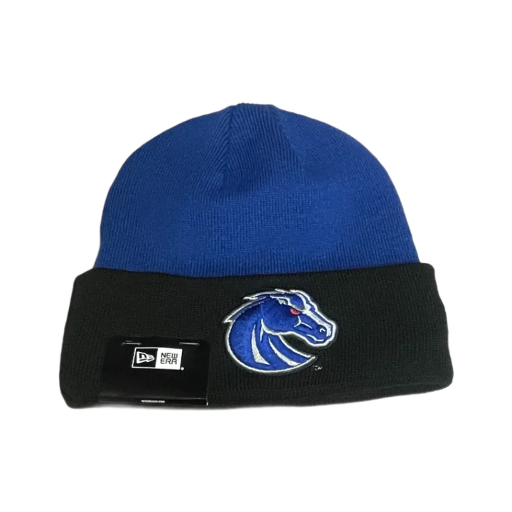 Boise State Broncos New Era Bronco Beanie (Blue/Black)