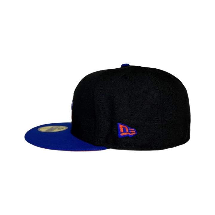 Boise State Broncos New Era Vault Horse Jeanty 59Fifty Fitted Hat (Black/Blue)