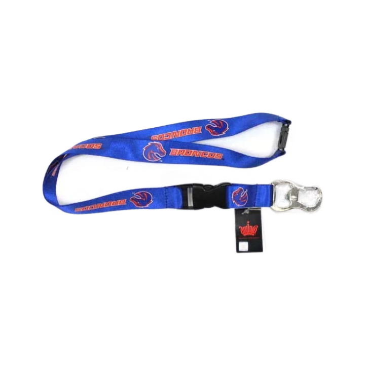 Boise State Broncos Aminco "Broncos" Bottle Opener Lanyard (Blue)