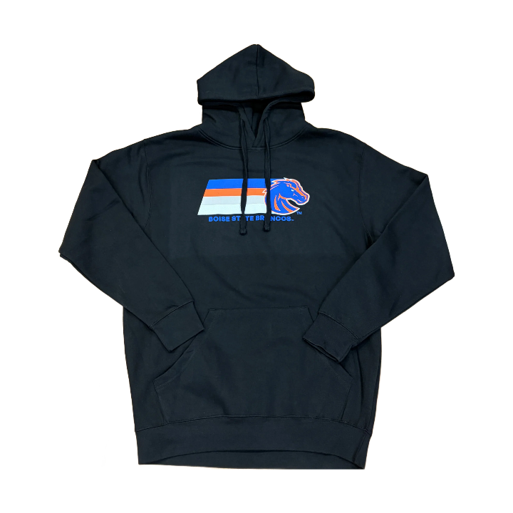 Boise State Broncos Men's Duck Company Hoodie (Black)