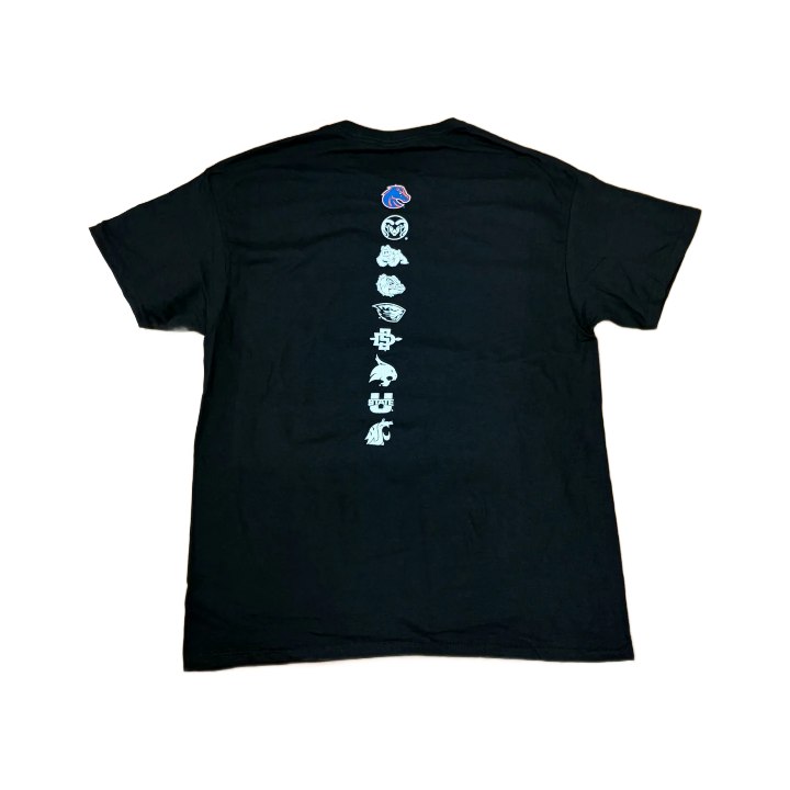 Boise State Broncos Blue84 Pac-12 Confrence T-shirt (Black)