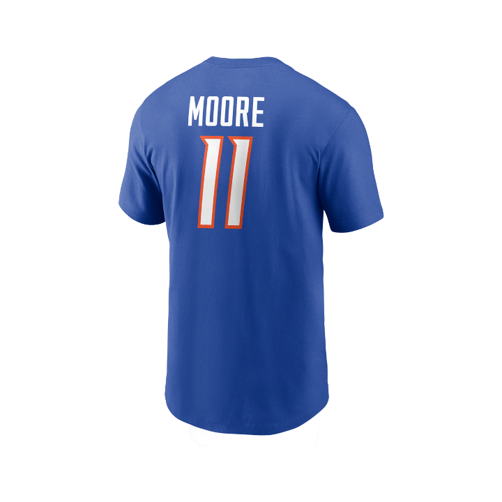 Boise State Broncos Men's Nike "Ke11en" Moore T-Shirt (Blue)