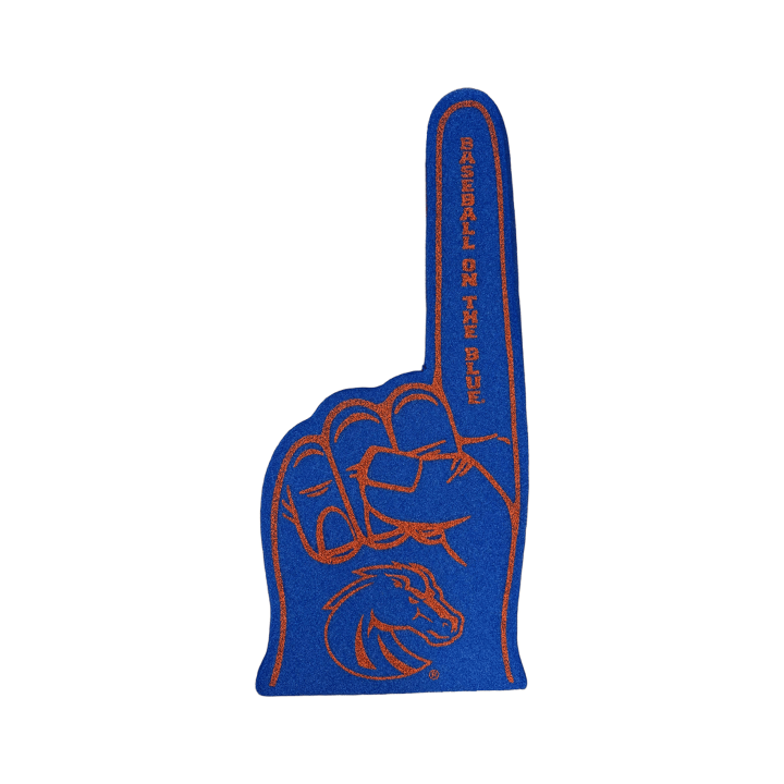Boise State Broncos Spirit Products "Baseball on the Blue" Foam Finger (Blue)