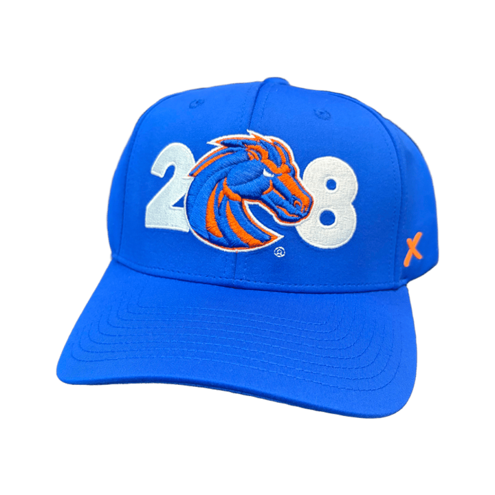 Boise State Broncos CapX 208 Flex Fit Hat (Blue)