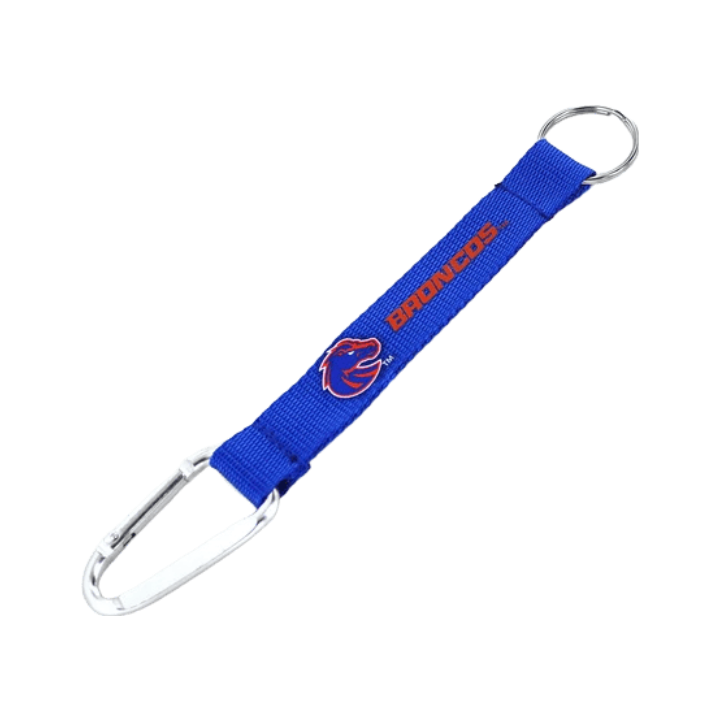 Boise State Broncos Carabiner Keychain (Blue)