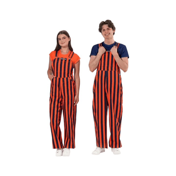 Boise State Broncos Game Bibs Overalls (Blue/Orange)