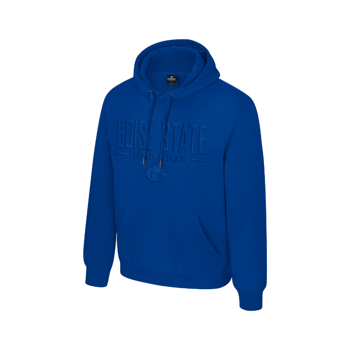 Boise State Broncos Men's Colosseum Tonal Hoodie (Blue)
