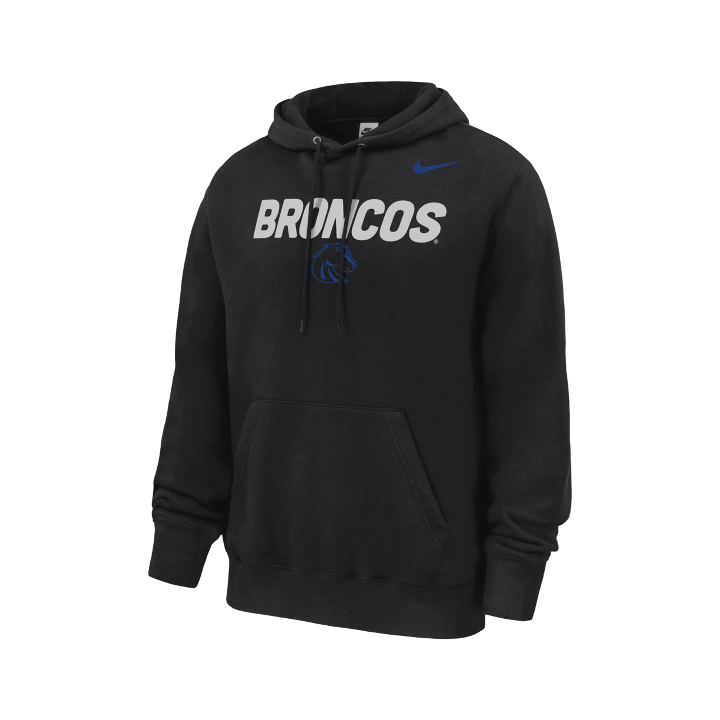 Boise State Broncos Men's Nike Coaches "Broncos" Hoodie (Black)