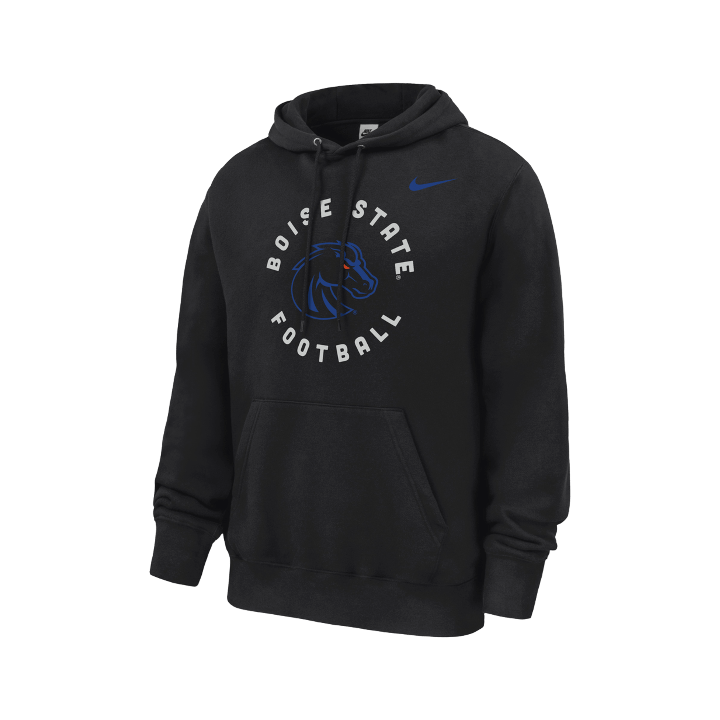 Boise State Broncos Men's Nike Coaches "Football" Hoodie (Black)