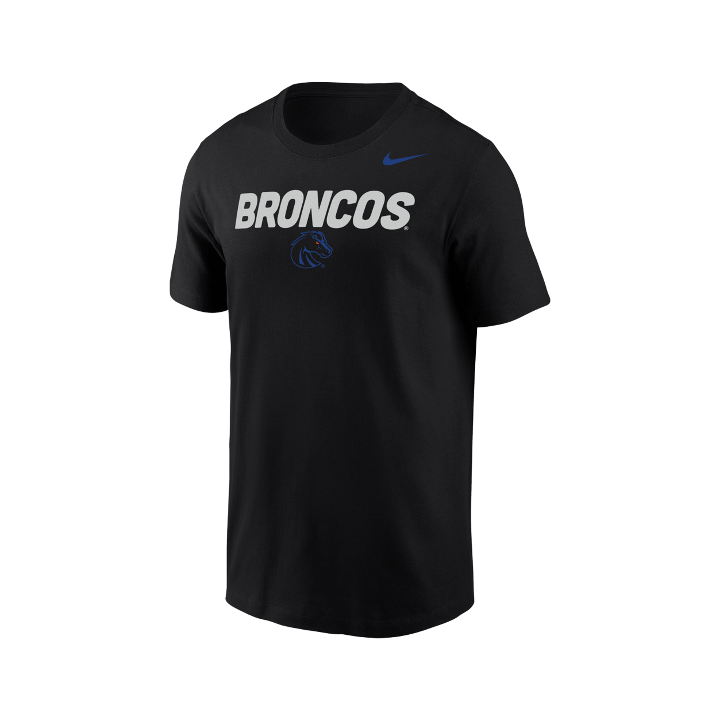Boise State Broncos Men's Nike Coaches "Broncos" Dri-Fit T-Shirt (Black)