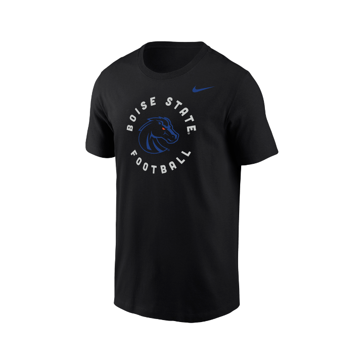 Boise State Broncos Men's Nike Coaches "Football" Dri-Fit T-Shirt (Black)
