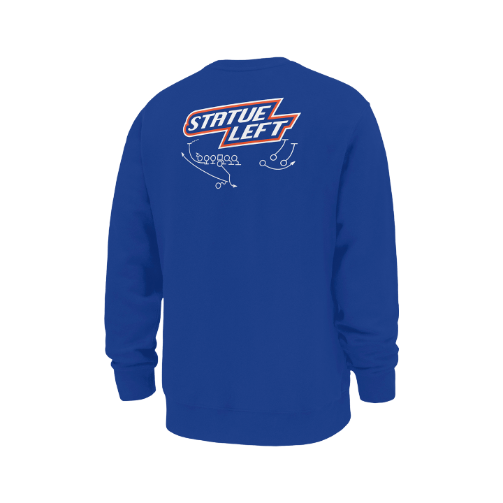 Boise State Broncos Men's Nike Fiesta Bowl 20th Anniversary Crewneck Sweatshirt (Blue)