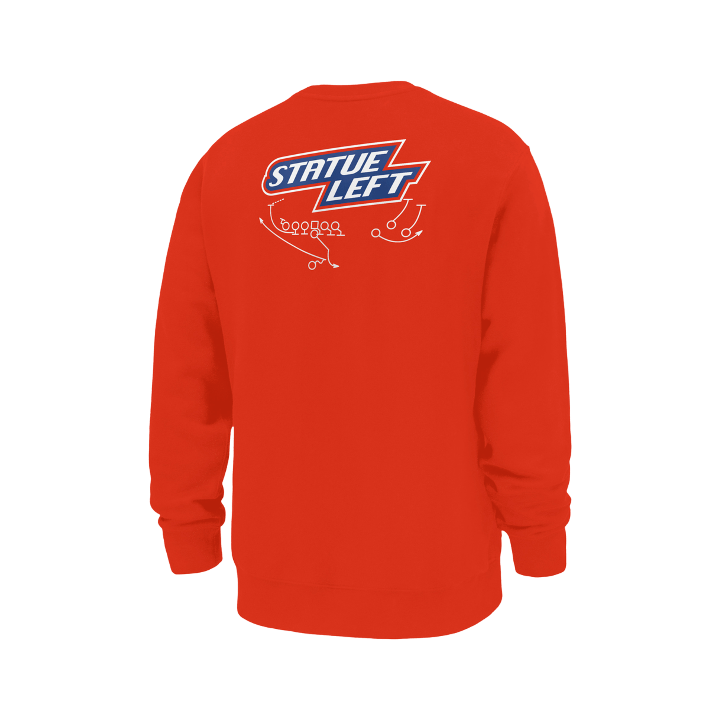 Boise State Broncos Men's Nike Fiesta Bowl 20th Anniversary Crewneck Sweatshirt (Orange)