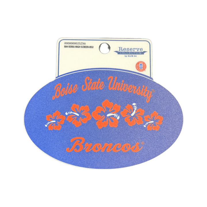 Boise State Broncos Blue84 Floral Sticker