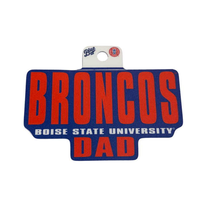Boise State Broncos Blue84 Dad Sticker