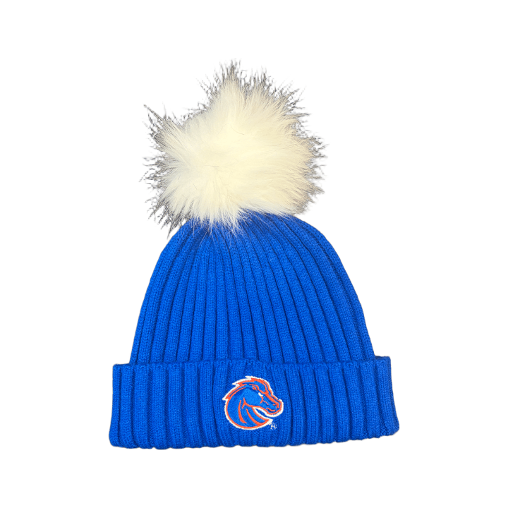 Boise State Broncos ZooZatz Pom Beanie (Blue)