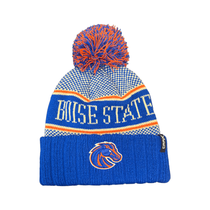 Boise State Broncos CapX Pom Beanie