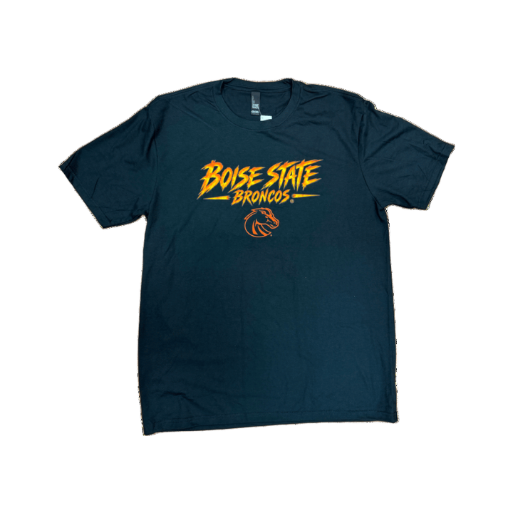 Boise State Broncos Men's District Blackout Gameday T-Shirt (Black)