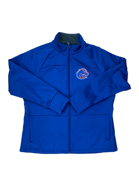 Boise State Broncos Antigua Women's Blue Bronco Full Zip Jacket (Blue)
