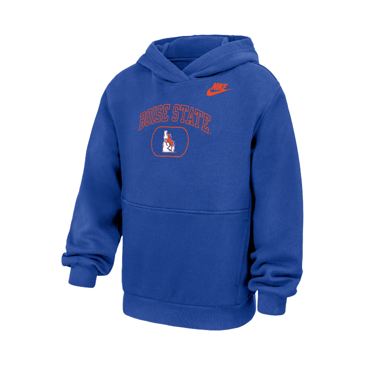 Boise State Broncos Nike Men's Wordmark Vault Hoodie (Blue)