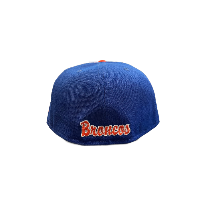 Boise State Broncos New Era Vault Horse 59Fifty Fitted Hat (Blue/Orange)