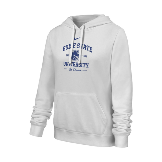 Boise State Broncos Nike Women's Hoodie (White)
