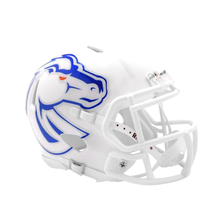 dc football helmet Boise State Broncos Riddell Mini Replica Helmet (White)
