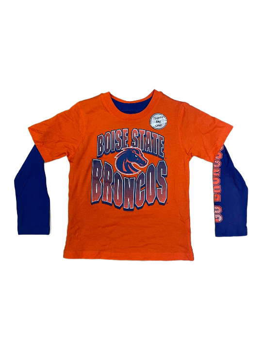 NFL Denver Broncos Boys' Short Sleeve Cotton T-Shirt - XL