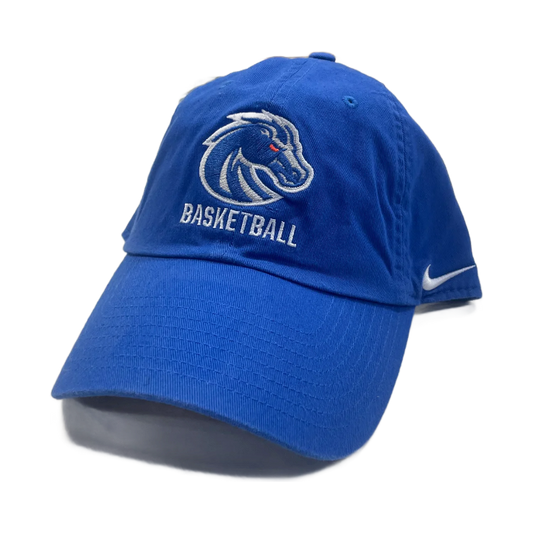 Boise State Broncos Nike Basketball Heritage86 Adjustable Hat (Blue)