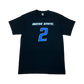 Boise State Broncos Select Men's "Degenhart" Name and Number Basketball T-Shirt (Black/Blue)