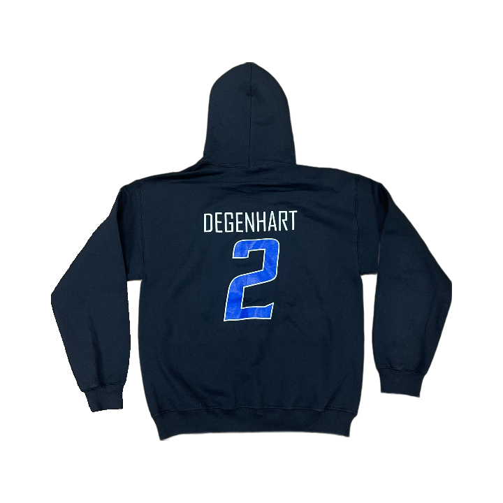 Boise State Broncos Select Men's "Degenhart" Name and Number Basketball Hoodie (Black)