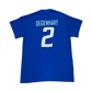 Boise State Broncos Select Men's "Degenhart" Name and Number Basketball Tee (Blue)