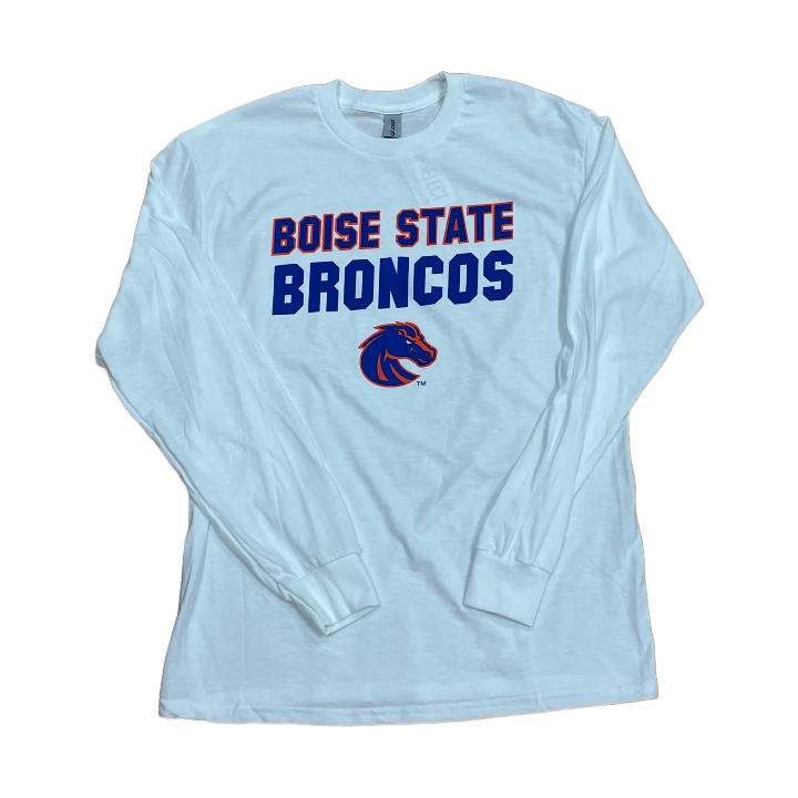 Boise State Broncos Select Men's '25 Gameday Long Sleeve T-Shirt (White)