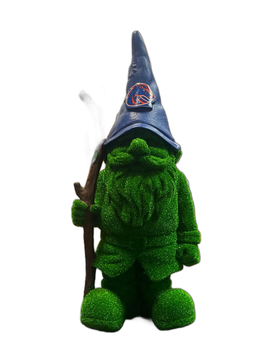 Boise State Broncos FOCO Team Flocked Gnome (Green/Blue)
